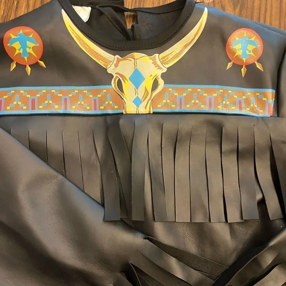 Rubie’s costumes Kids western costume top. Plays, school home. Size S top only